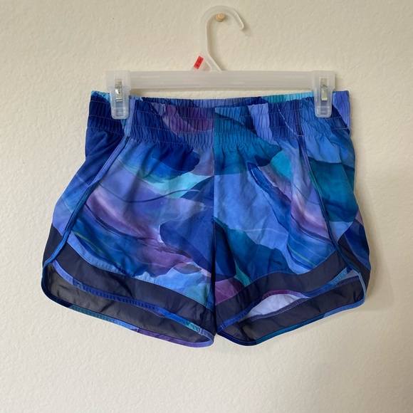 Athleta Make A Splash Printed Mesh Racer 4” Shorts - Picture 4 of 9